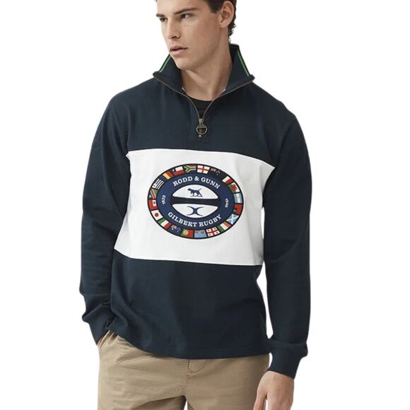 NWT Rodd & Gunn Donnybrook Sweatshirt 👕 - Size XSBlueMen’s Cozy Pullover